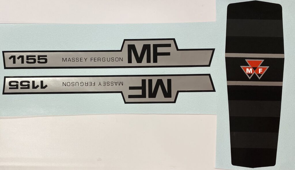 Decal Massey Ferguson 1155 Pedal Tractor DPM2504 Midwest Decals