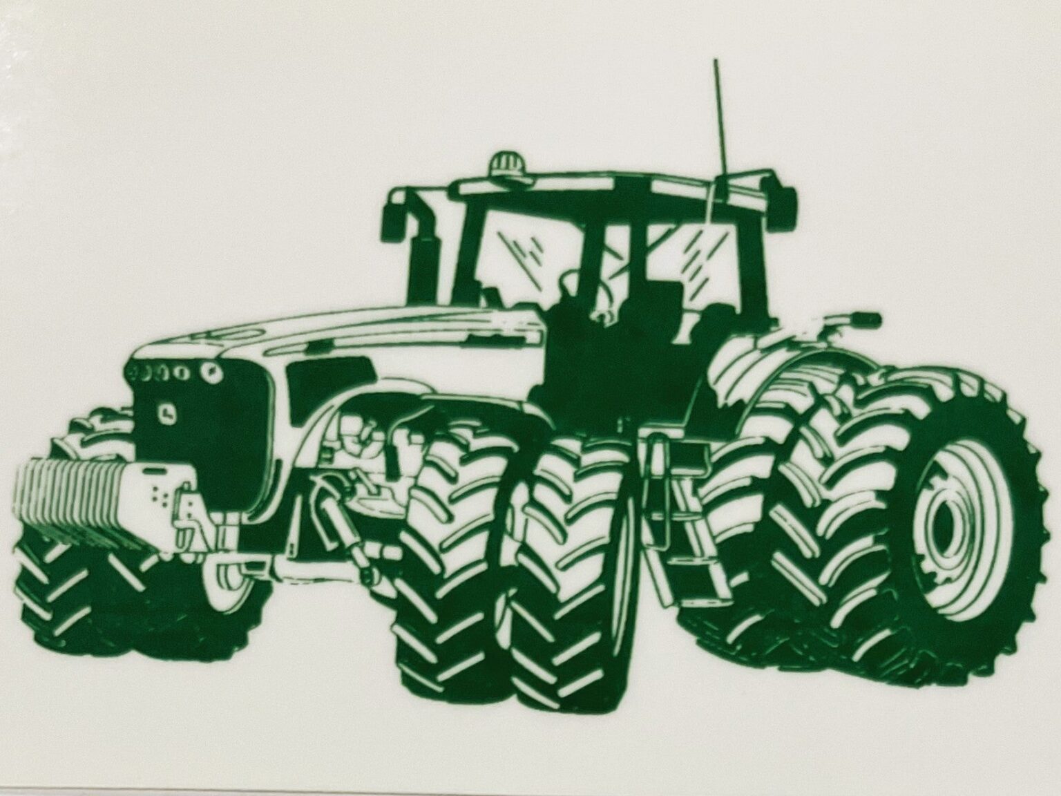 Decal John Deere 8520 Tractor Green DJ1027 Midwest Decals Farm Toys