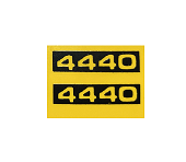 Decal 1/64 John Deere 4440 Model Numbers -DJ723