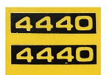 Decal 1/32 John Deere 4440 Model Numbers - DJ644