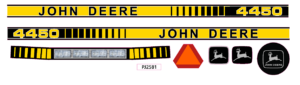Decal John Deere 4450 Set 2020's Pedal Tractor - DPJ2581
