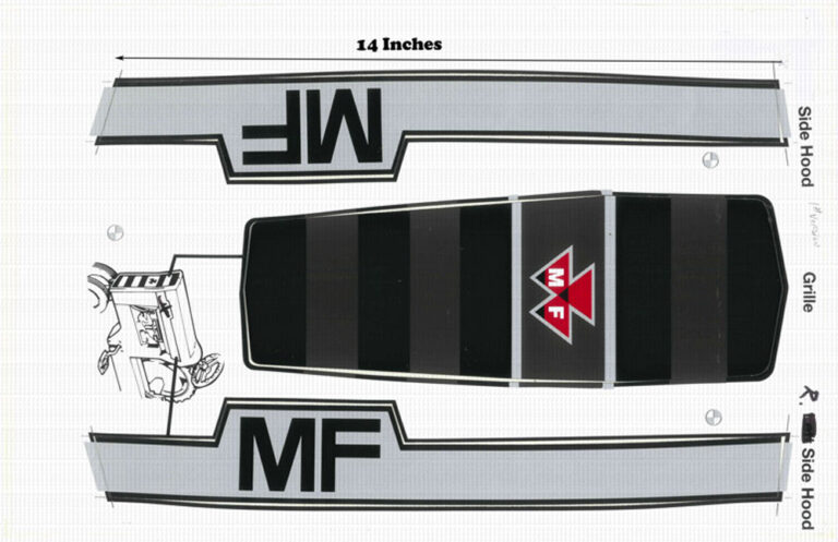 Trattore Rosso Massey Ferguson Agricoltura Agricoltura Immagini E - Foto 9