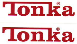 Decal Tonka (Pair) - 2 11/16" DTK131