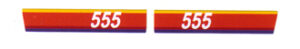 Decal 1/64 Versatile 555 Candy Stripe - DV731