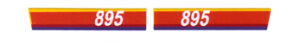 Decal 1/64 Versatile 895 Candy Stripes - DV735