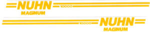 Decal 1/64 Nuhn 10000 Set 3" - DX1057