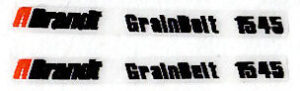 Decal 1/64 Brandt Grainbelt 1545 (Pair) - DX1168