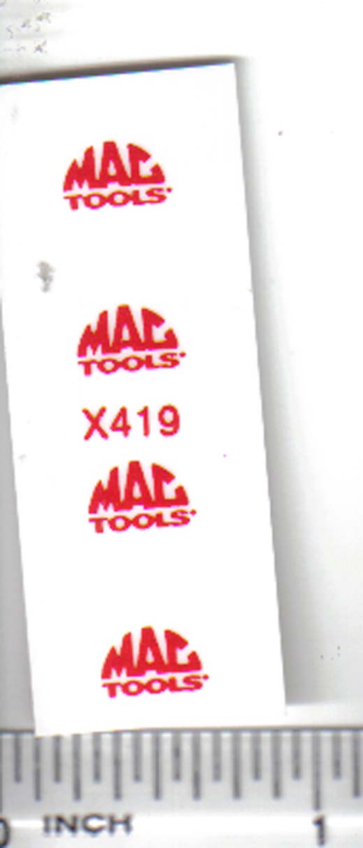 mac tools decals