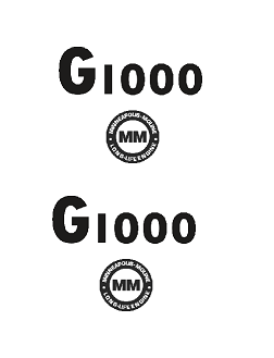 Decal 1/16 Minneapolis Moline G1000 Model Numbers - DMM79