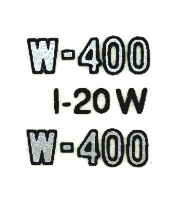 Decal 1/16 Farmall W-400 Model Numbers - DI20W