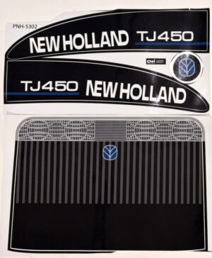 Decal New Holland TJ-450 Pedal Tractor - DPNH5302