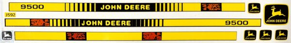 Decal 1/28 John Deere Combine 9500 Set DJ592