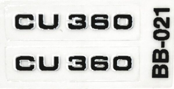 Decal 1/16 CU360 for Big Bud tractors - DBB021