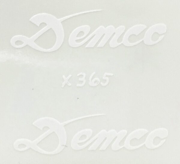 Decal 1/16 Demco - White - DX365