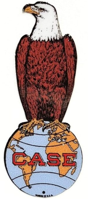Decal Case Eagle Colored 2 inches - Logo DC1991