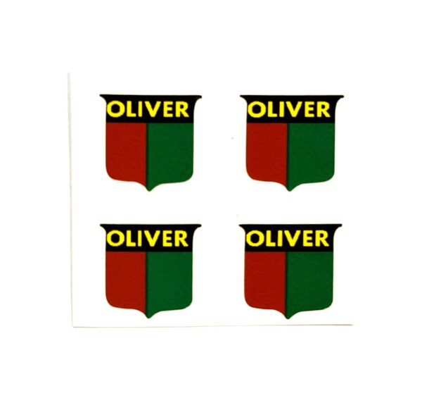 Decal Oliver Logo (4) - 3/16" DO948R