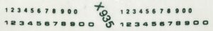 Decal Number Set - Green 1/16in. x 1/16in. - DX935