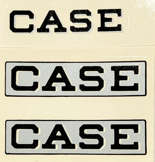 Decal Case 400 Pedal Tractor Water Transter DPC1004W