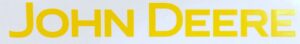 Decal John Deere Pedal Trailer yellow 8"- DPJ9007