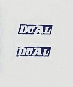 Decal 1/64 Dual - White, Blue - DX354