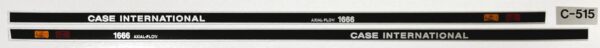Decal 1/32 Case IH Combine 1666 Side Stripe DC515