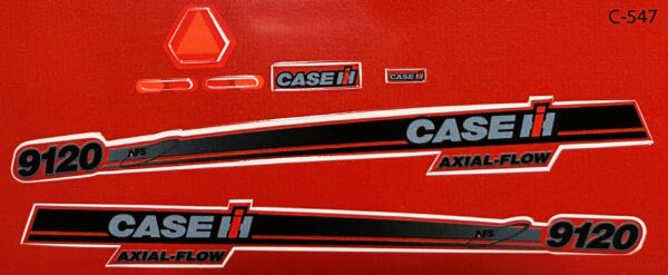 Decal 1/32 Case IH Combine 9120 Complete Set DC547