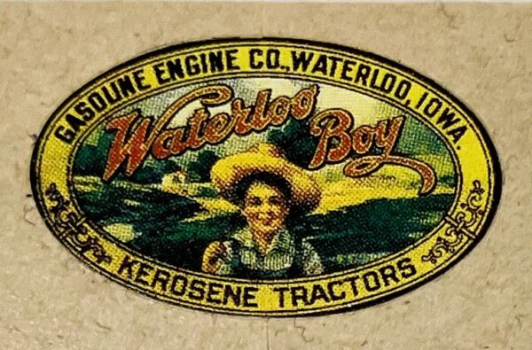 Decal 1/16 John Deere Waterloo Boy Tank - DJ2 - Image 2