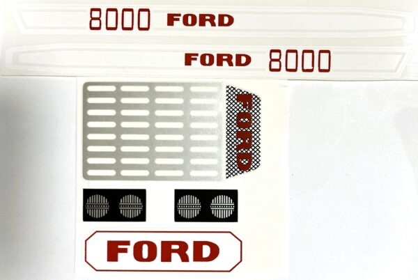 Decal 1/12 Ford 8000 set (large) - DF30
