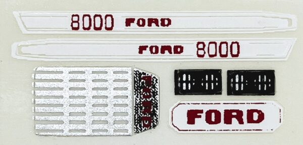 Decal 1/64 Ford 8000 Set - DF712