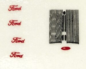 Decal 1/64 Ford 8N Set - DF708