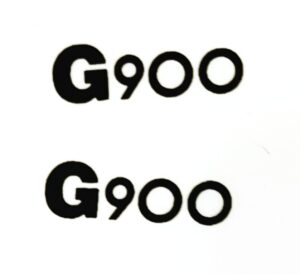 Decal 1/16 Minneapolis Moline G900 Model Numbers - DMM11