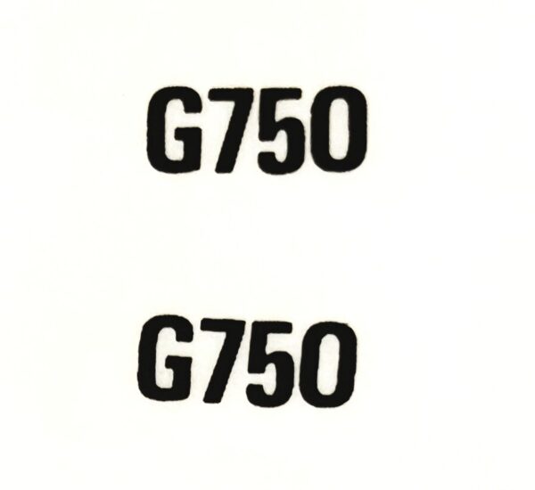 Decal 1/16 Minneapolis Moline G750 Model Numbers - DMM12
