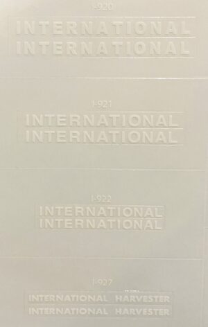 Decal International Word Group white print DI1920
