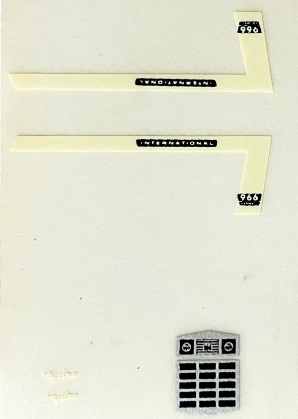 Decal 1/64 IH 966 Set (Matsen) - DI715