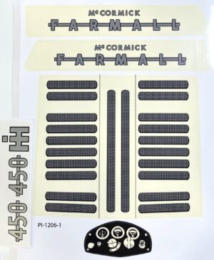 Decal Farmall 450 Pedal Tractor Decal set - DPI1206