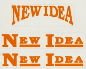 Decal 1/16 New Idea Picker (orange print) - DNI21