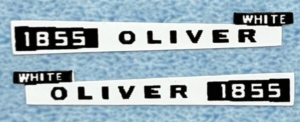 Decal 1/64 Oliver 1855 DO722