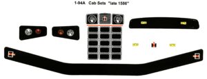Decal 1/16 IH 86 Series Cab Set - DI94A