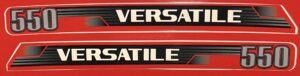 Decal 1/16 Versatile 550 Side Panels - DV116