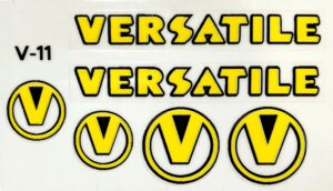 Decal 1/16 Versatile w/logo (early) - DV11