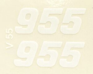 Decal 1/16 Versatile 955 Series 3 Mo. # - DV55