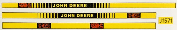 Decal 1/64 John Deere Combine 9500 Stripes - DJ1571