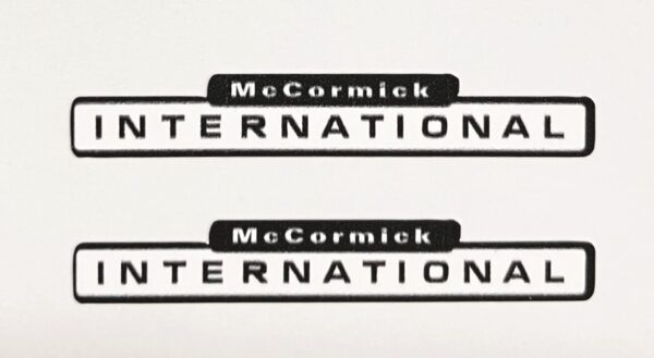 Decal McCormick International Logo 1 3/8"(Implements) - DI904