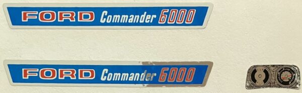 Decal 1/12 Ford 6000 Set w/Dash - DF088