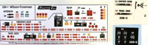 Decal 1/64 Wilson Foreman Trailer Set - TF326