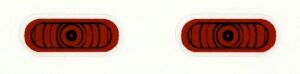 Decal 1/16 Tail Lamps DX235