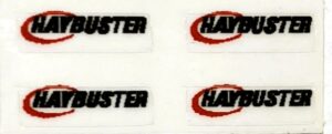 Decal Haybuster Logos (4) - DX1082