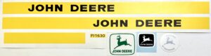 Decal John Deere 30 Series 1970's Pedal Tractor DPJ1630