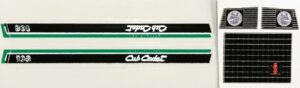 Decal 1/16 Cub Cadet 108 set - DI409