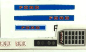 Decal 1/64 Ford 9000 Set - DF710